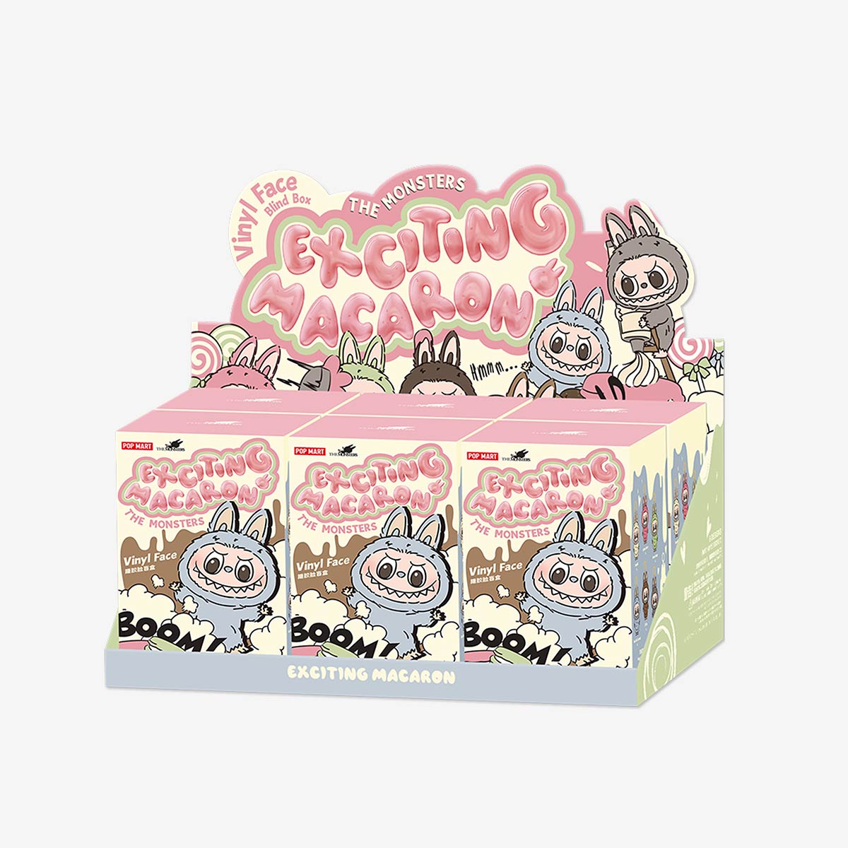BABUBU the MONSTERS - Exciting Macaron Vinyl Face Blind Box