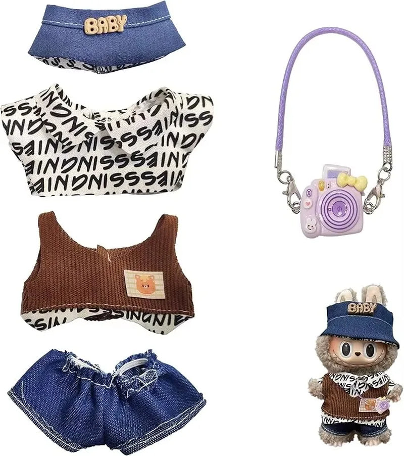 Babubu Fashion Fit – 17cm Babubu Doll Clothes & Accessories (B15 Edition)